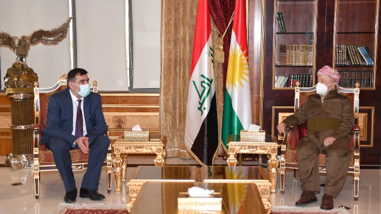 الرئيس بارزاني ومانوكيان